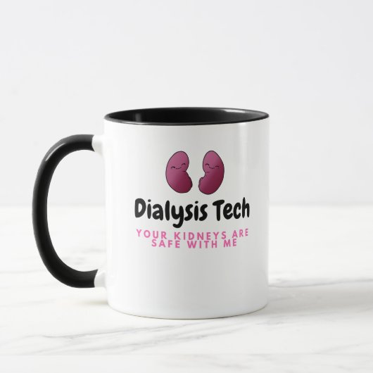 Cute Dialyse Tech Kidney Coffee Mok (Links)