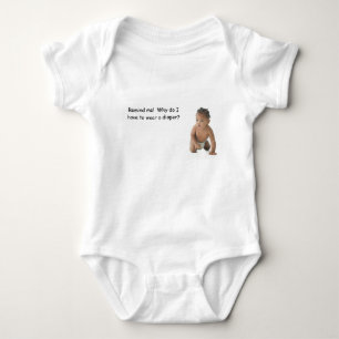 Cute Diaper-dekking Romper