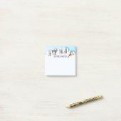 Cute dier strip post-it® notes (Op bureau)