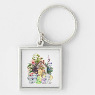 Cute Dieren Sleutelhanger