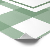 Cute Dino 3rd Birthday Party  Poster (Hoek)