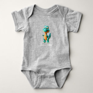 Cute Dino Baby Romper