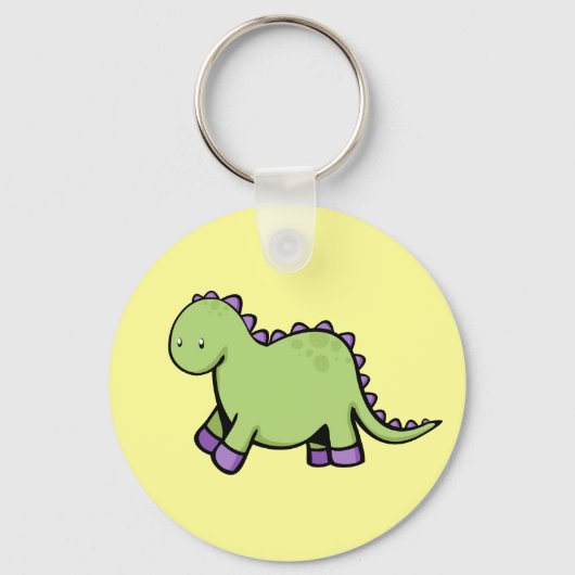 Cute Dino Sleutelhanger (Voorkant)