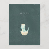Cute Dinosaur Baby Boy Son Little Brother Briefkaart (Voorkant)