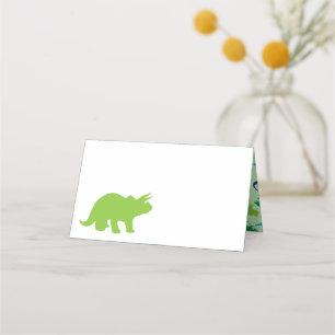 Cute Dinosaur Baby shower Dino Blue en Green Boy