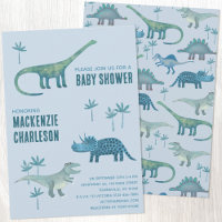 Cute Dinosaur Baby shower