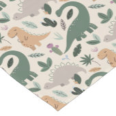 Cute Dinosaur Birthday Party Table Runner Korte Tafelloper (Hoek)