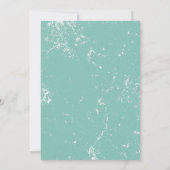 Cute Dinosaur Boys Anniversaire Fête Invitation (Dos)