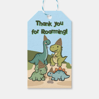 Cute Dinosaur Cadeautags Favor tags Cadeaulabel