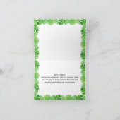 Cute Dinosaur Carte de remerciements d'anniversair (Intérieur)