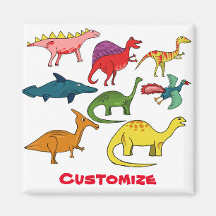 Cute Dinosaur Collectie Thunder_Cove Magneet
