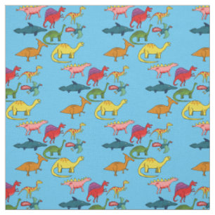 Cute Dinosaur Collectie Thunder_Cove Stof