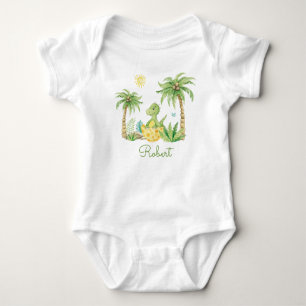 Cute Dinosaur Egg Romper