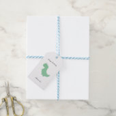 Cute Dinosaur Gift Label Cadeaulabel (Met Touw)