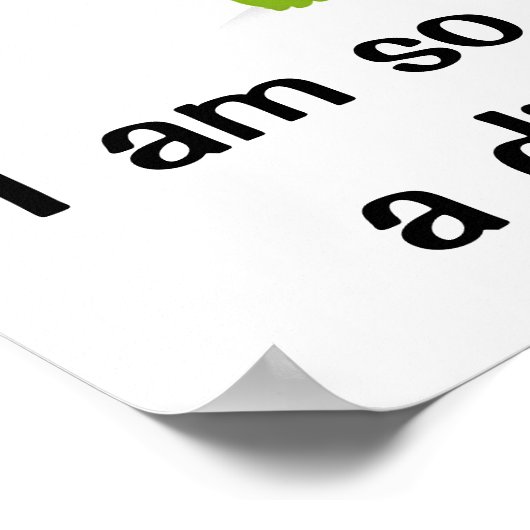 Cute Dinosaur History Poster (Hoek)