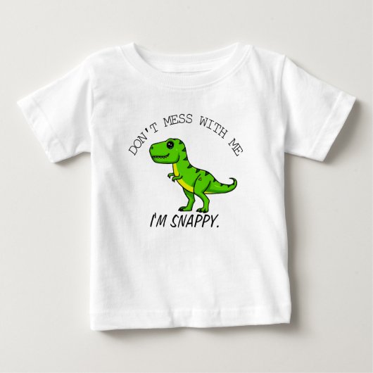 Cute Dinosaur, ik ben een geschenk voor de baby. (Voorkant)