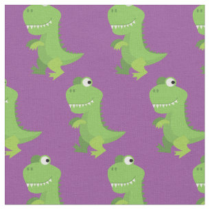 Cute Dinosaur Kinder T-Rex Dino Cartoon Stof