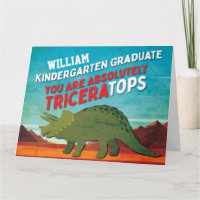 Cute Dinosaur Kindergarten Afstuderen