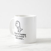Cute Dinosaur Mok (Voorkant links)