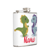 Cute Dinosaur Pair Thunder_Cove Heupfles (Rechts)