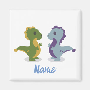 Cute Dinosaur Pair Thunder_Cove Magneet
