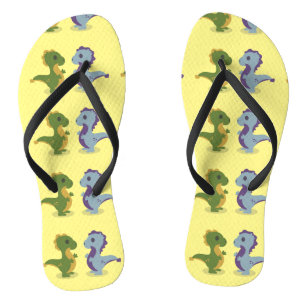 Cute Dinosaur Pair Thunder_Cove Teenslippers