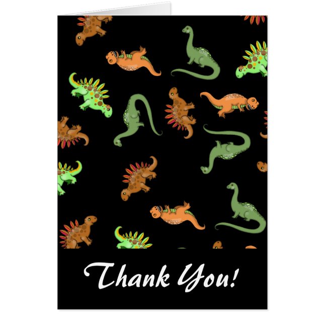 Cute Dinosaur Pattern (Voorkant)