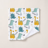 Cute Dinosaur Pattern Bad Handdoek (Wasdoekje)