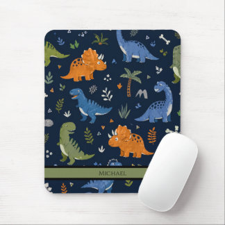 Cute Dinosaur Pattern Colorful  Muismat