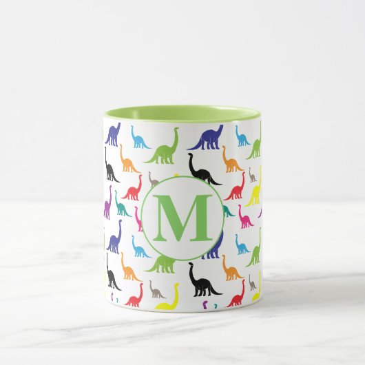 Cute Dinosaur Pattern Mok (Midden)