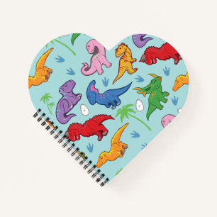 Cute Dinosaur Pattern Notitieboek