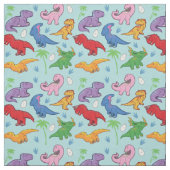 Cute Dinosaur Pattern Stof (Swatch)