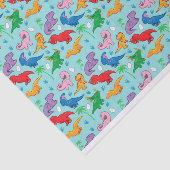 Cute Dinosaur Pattern Tissuepapier (Detail)