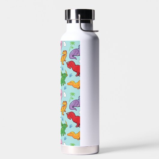 Cute Dinosaur Pattern Waterfles (Links)