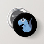 Cute Dinosaur Ronde Button 5,7 Cm (Voorkant /achterkant)