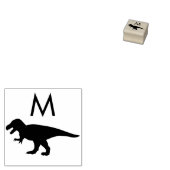 Cute Dinosaur Rubberstempel (Gestempeld)