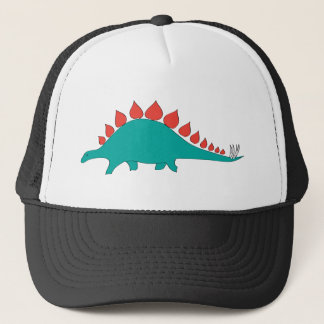 Cute dinosaur stegosaurus trucker pet