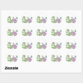Cute dinosaur stickers (Feuille)