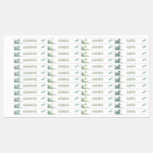 Cute Dinosaur Waterproof Name Set 2 Labels (Vel)