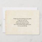 Cute Dinosaures Merci faunique préhistorique (Dos)