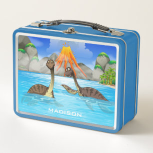 Cute Dinosaurs aangepaste lunchboxen