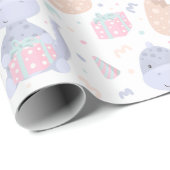 Cute Dinosaurs Cadeaupapier (Rol Hoek)