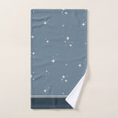 Cute Dinosaurs in Space Pattern Kinder Bathroom Ba Bad Handdoek (Handdoek)
