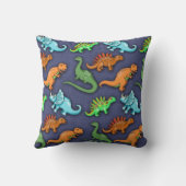 Cute Dinosaurs Pillow voor kinderen Kussen (Achterkant)