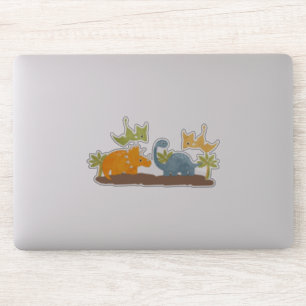 Cute Dinosaurs Prehistorische wilde dieren Sticker