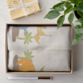 Cute Dinosaurs Prehistorische wilde dieren Tissuepapier (Geschenk)