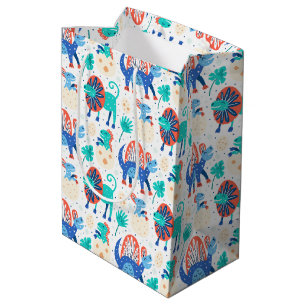 Cute dinosaurussen naadloos patroon medium cadeauzakje