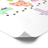 Cute Direction Baby Nursery Poster (Hoek)