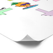 Cute Direction Baby Nursery Poster (Hoek)