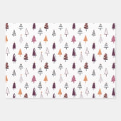 Cute Divers arbres de Noël Vacances Papier d'envel (Devant)